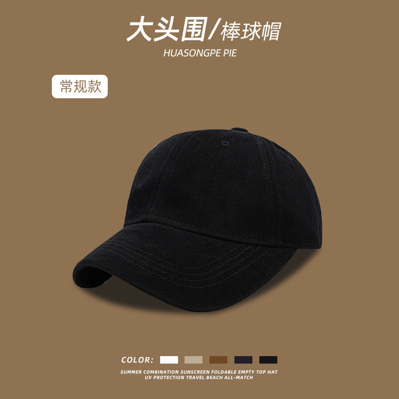 Wholesale Plain Large Head Pure Cotton Baseball